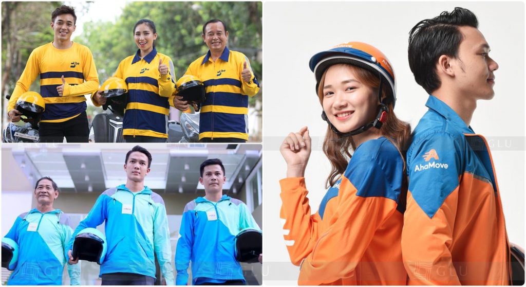 Một số mẫu đồng phục áo gió