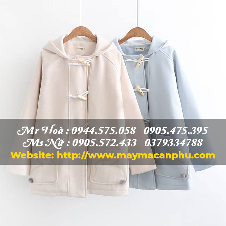 Các mẫu áo khoác kiểu Hàn Quốc