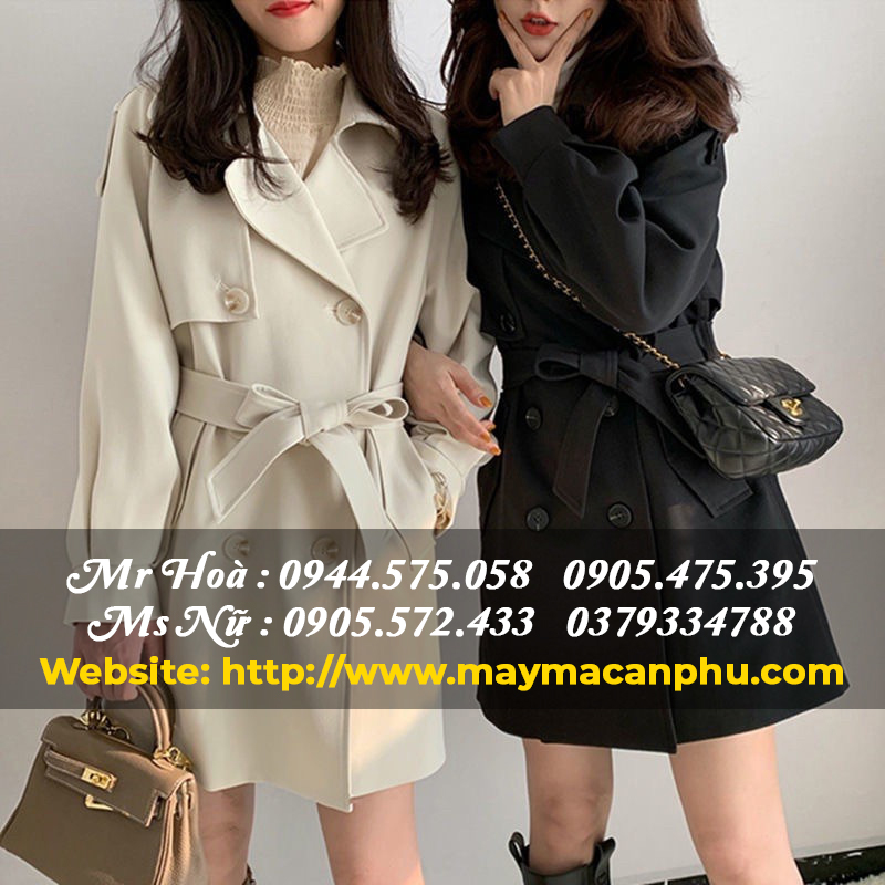 Các mẫu áo khoác kaki nữ đẹp