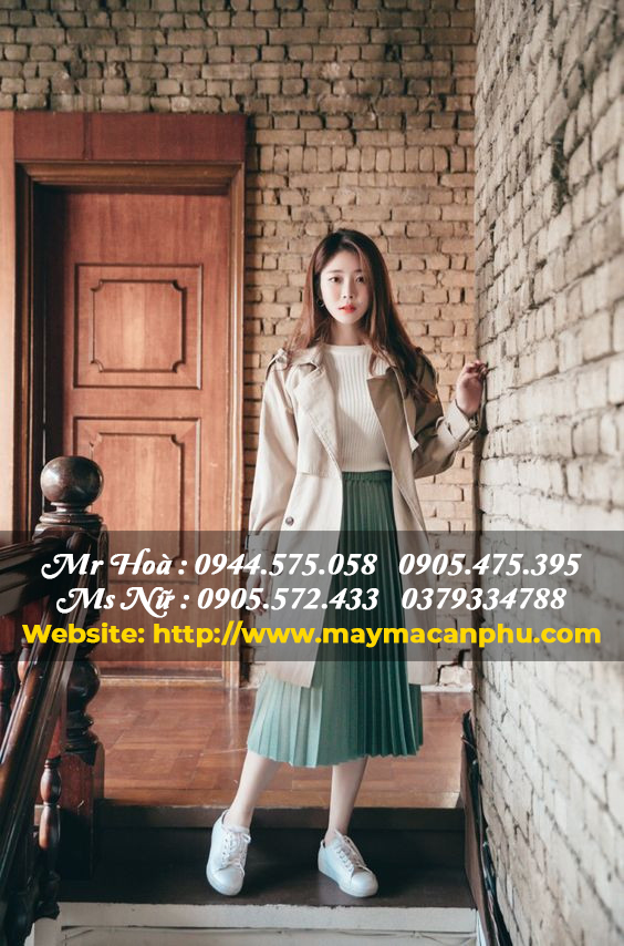 Các mẫu áo khoác kaki nữ đẹp