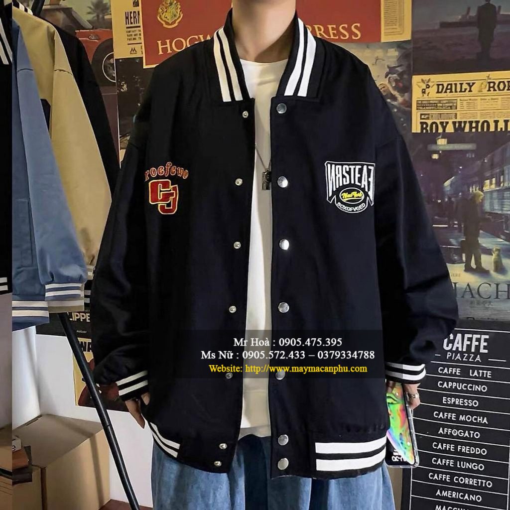 Áo khoác bomber nam