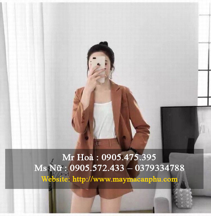 Áo khoác vest nữ ngắn 01