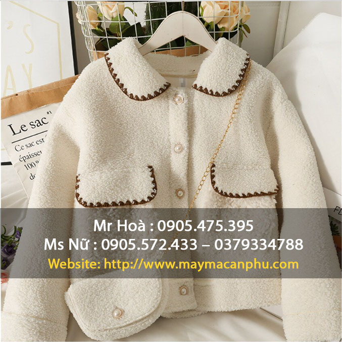 Mẫu áo khoác len gile năng động nhưng không kém phần lịch sự