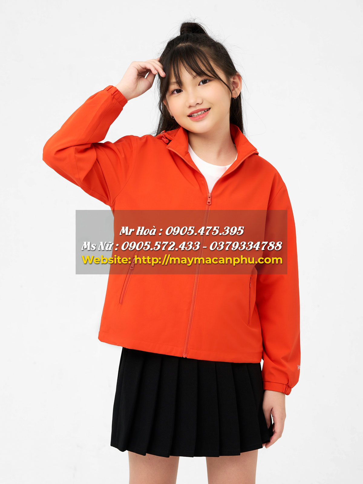 Áo khoác gió 2 lớp trẻ em uy tín