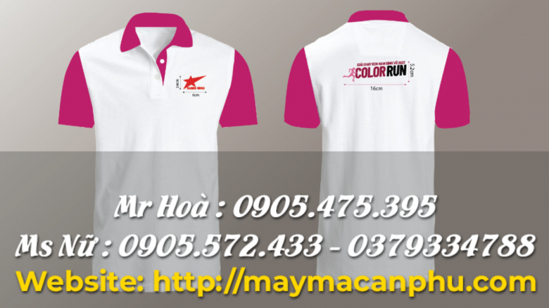 Áo thun đồng phục có cổ