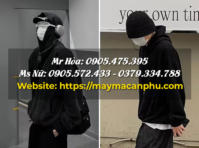 Áo hoodie nam màu đen basic – item không thể thiếu trong tủ đồ