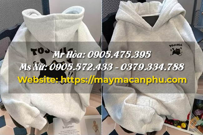 Chất liệu nỉ bông dày dặn – Giữ ấm hiệu quả