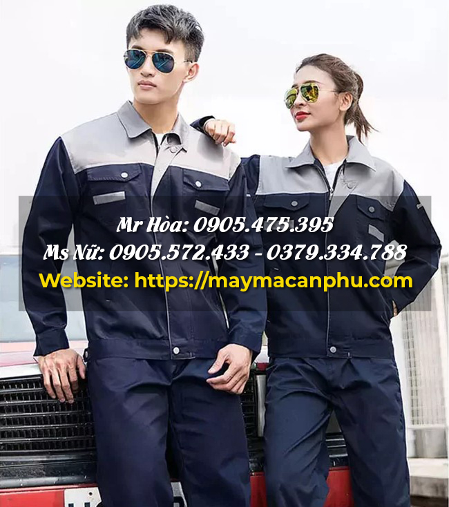 Chất liệu và thiết kế của áo khoác công nhân cơ khí