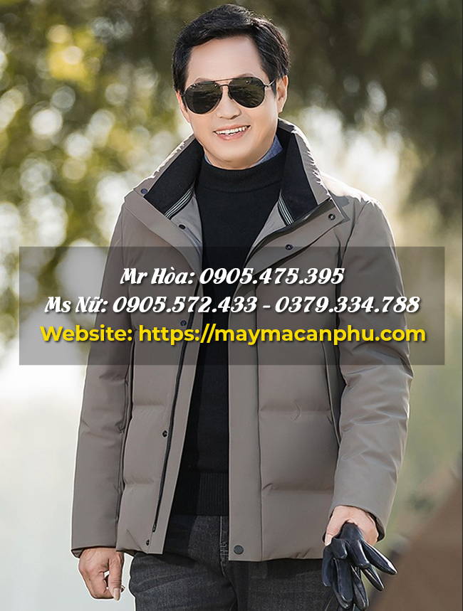 Phong cách thanh lịch, tinh tế với áo khoác 3 lớp phù hợp trung niên