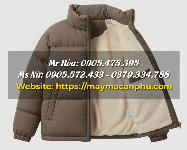 Áo khoác gòn – lựa chọn hoàn hảo cho mùa đông