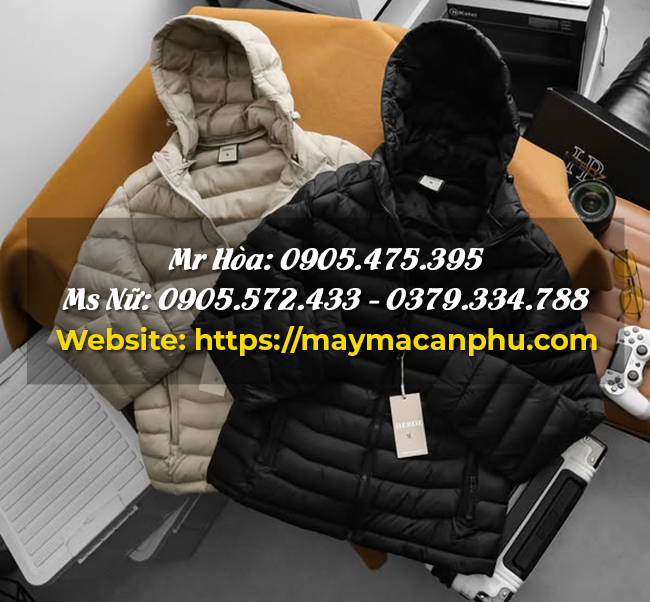 May áo khoác gòn chất lượng – đầu tư bền vững cho thương hiệu