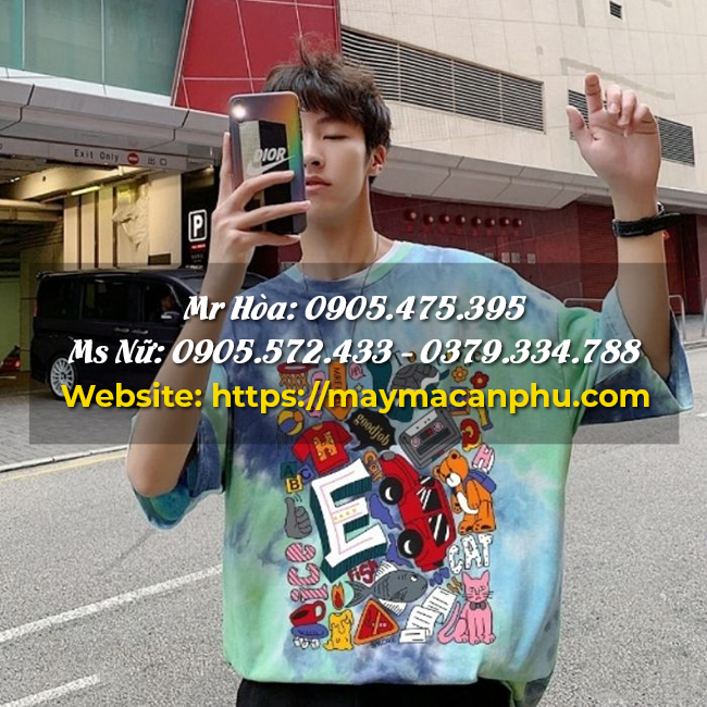 Công nghệ in áo thun in hình sáng tạo phổ biến hiện nay