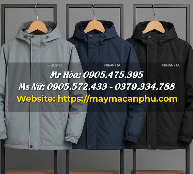 Chất liệu và công nghệ tạo nên áo khoác gió chống mưa nhẹ