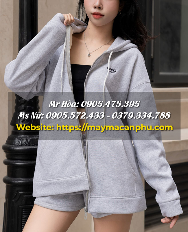 Lưu ý khi chọn áo khoác nỉ mặc hằng ngày