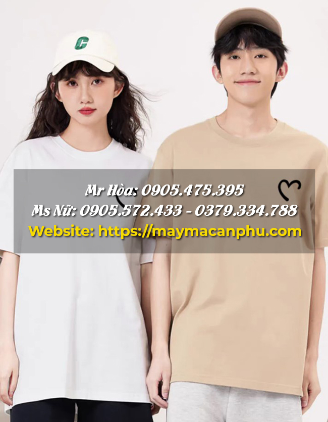 Chất liệu áo thun unisex dành cho cặp đôi bền đẹp, thoáng mát