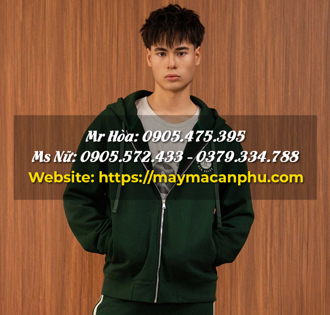 Áo khoác nỉ – Êm ái và phù hợp mặc hằng ngày