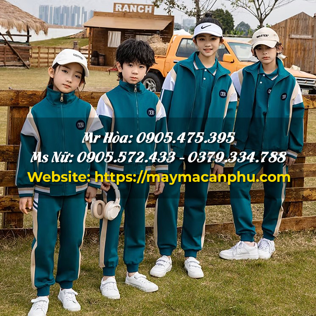 May Mặc An Phú – địa điểm đặt áo khoác lớp được nhiều trường tin chọn