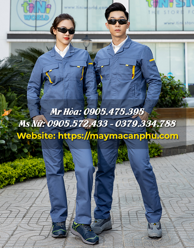 Chọn áo khoác đồng phục hợp lứa tuổi cho lao động sản xuất