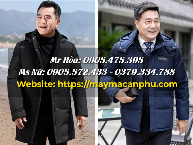 Kiểu dáng mẫu áo khoác cho trung niên phổ biến hiện nay