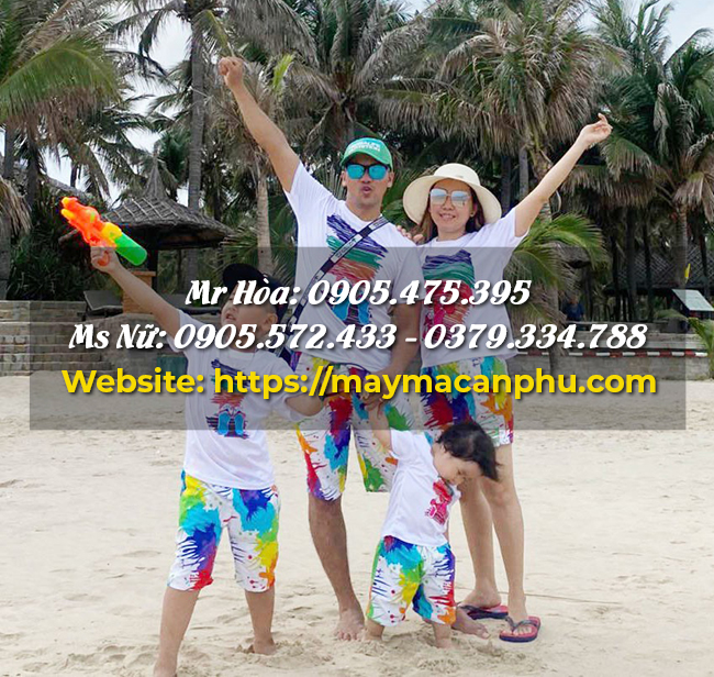 Lưu ý khi đặt áo thun đồng phục gia đình