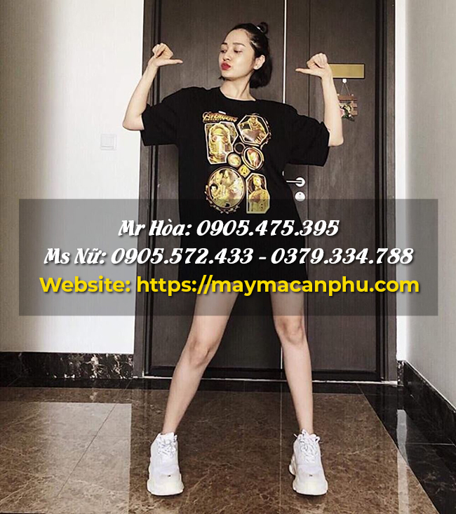 Địa chỉ đặt may áo thun form rộng cá tính chất lượng