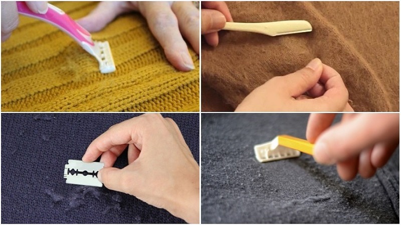 Không nên bỏ áo khi áo bị xù lông