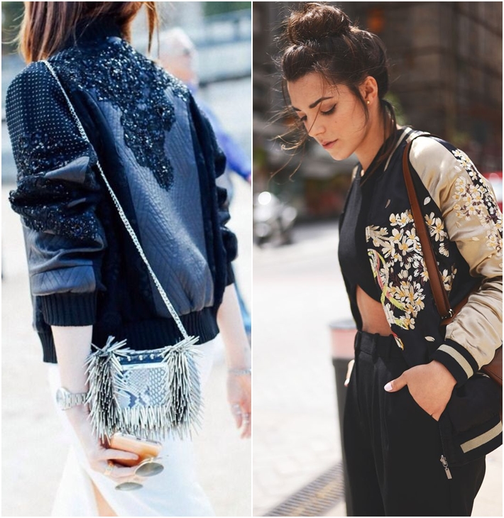Áo khoác bomber jacket