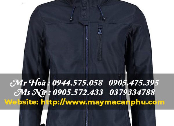 Các bước cơ bản để tạo nên mẫu áo khoác gió đẹp.