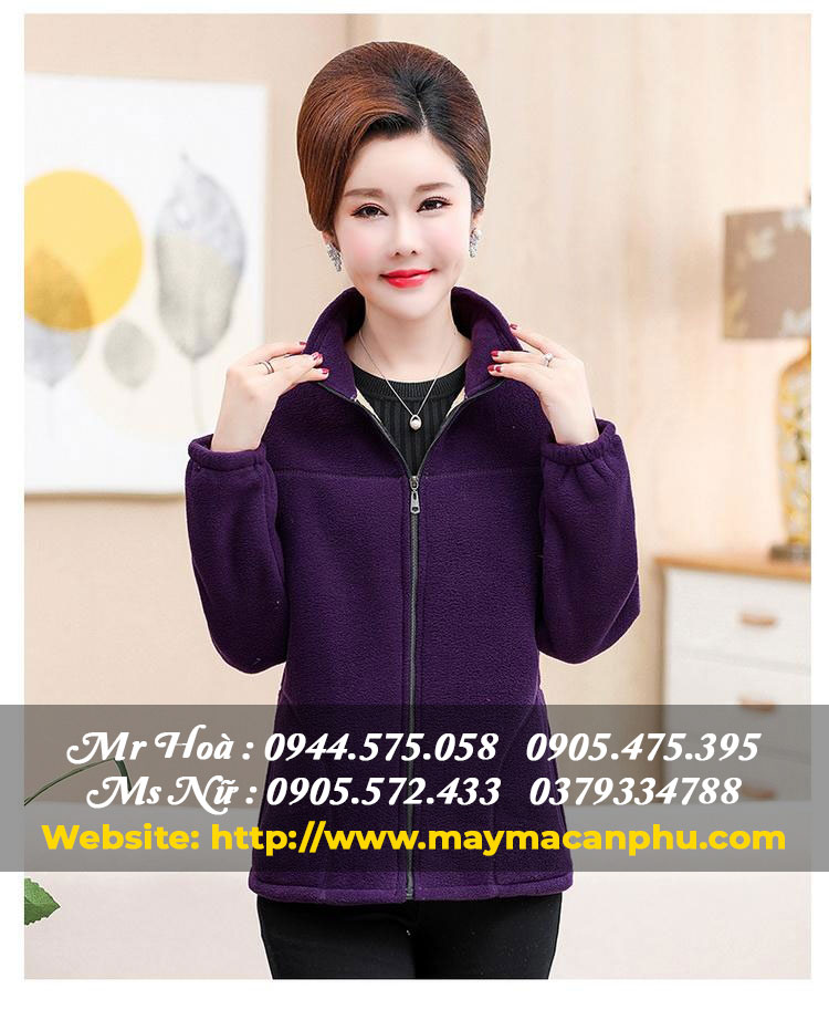 Mẫu áo khoác cho người trung tuổi