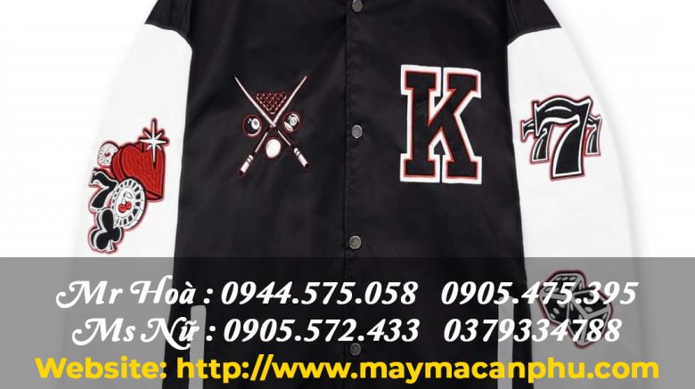 Các mẫu áo khoác bomber nữ.