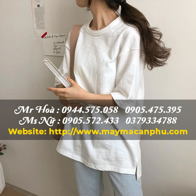 Mẫu áo phông có tay lửng
