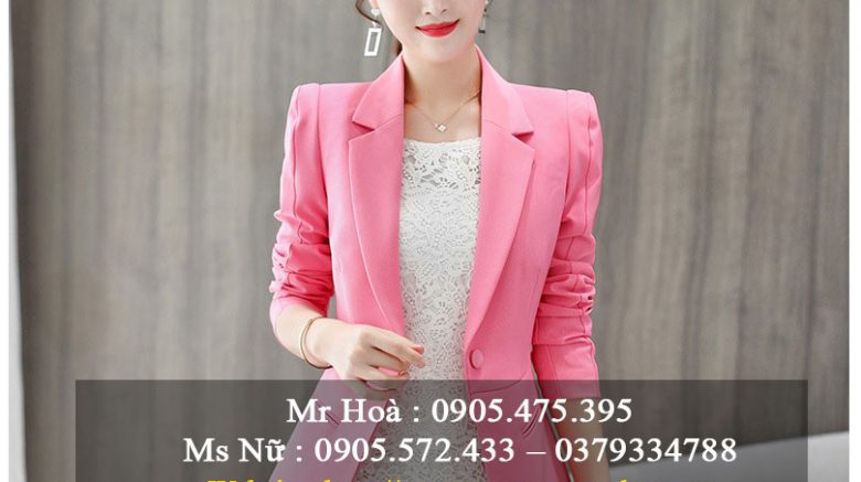 áo khoác vest nữ ngắn