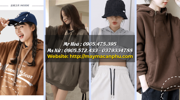 Kiểu áo hoodie oversize