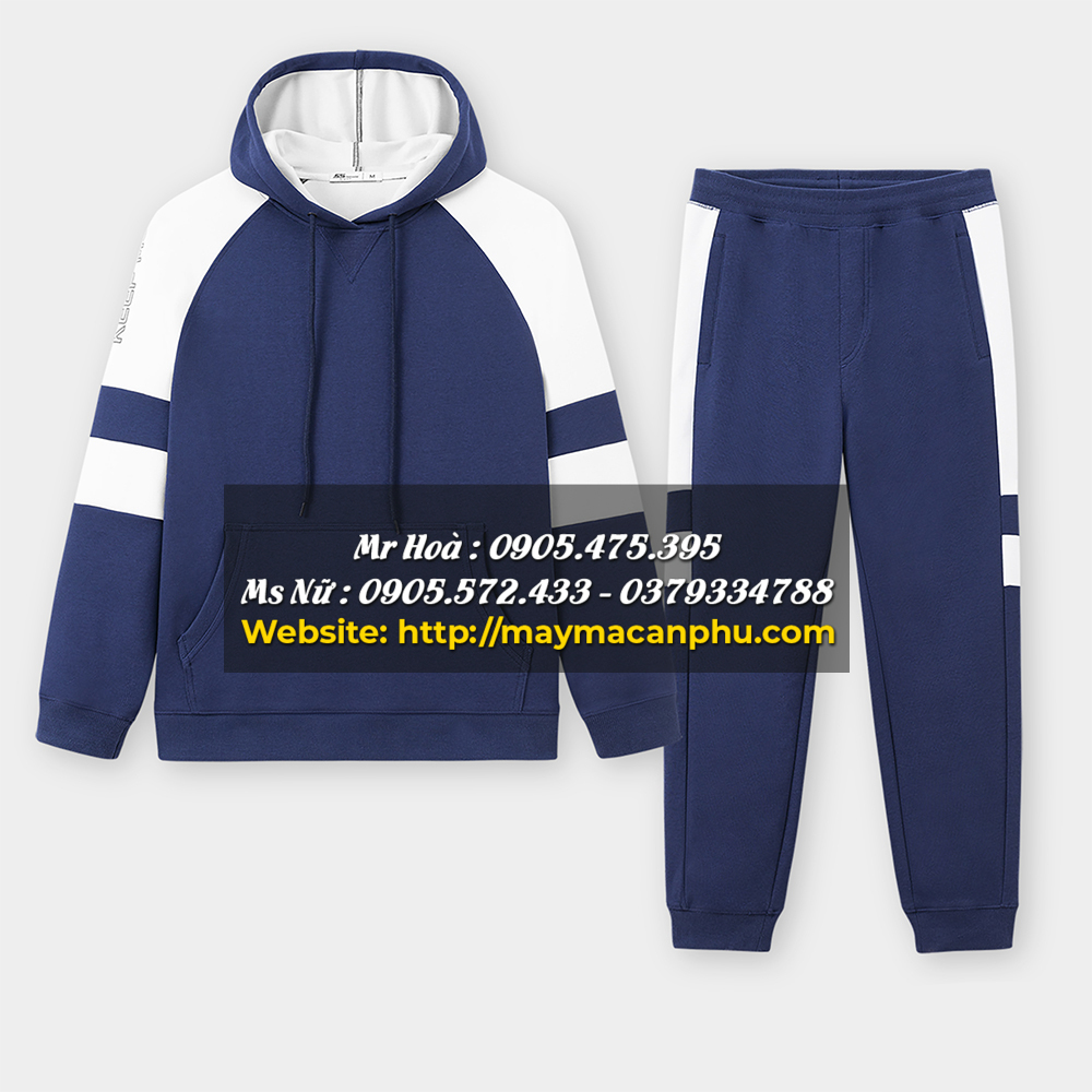 Mẫu quần áo nỉ thể thao nam mùa đông