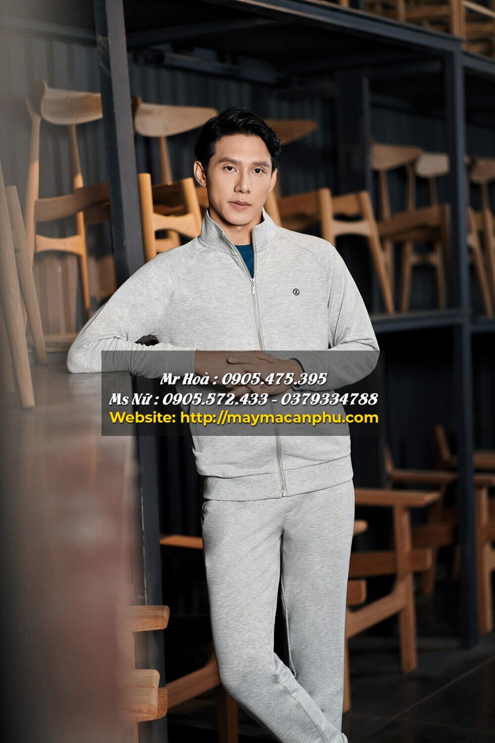 Mẫu quần áo nỉ thể thao nam mùa đông