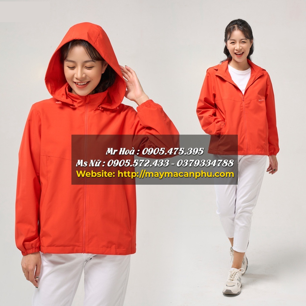 Thiết kế áo khoác 2 lớp cho nữ có mũ