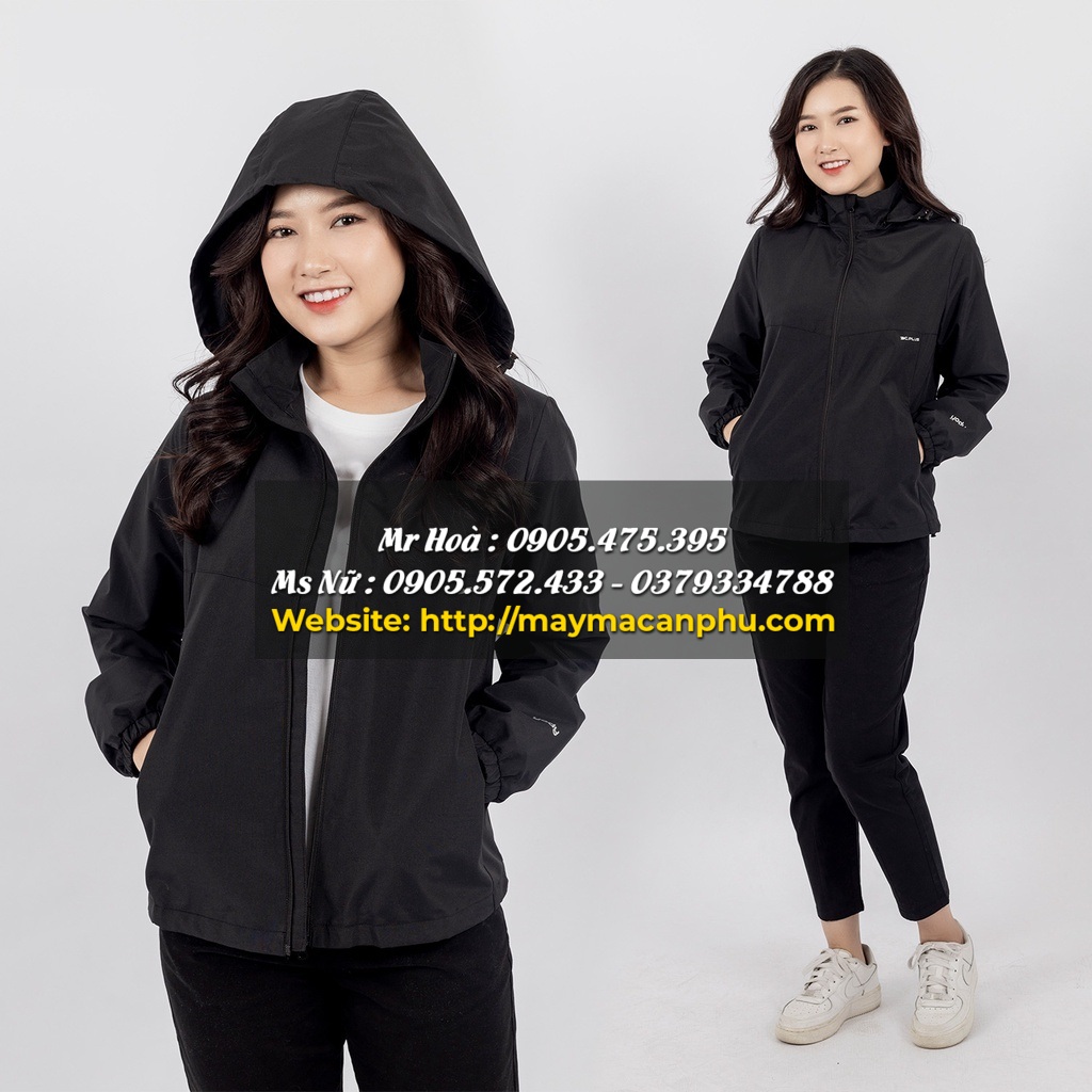 Thiết kế áo khoác 2 lớp cho nữ có mũ