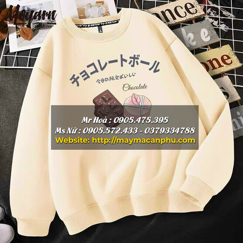 Thiết kế áo nỉ thu đông 2023