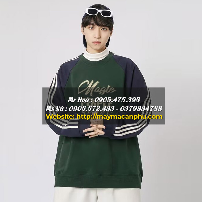 Thiết kế áo nỉ thu đông 2023