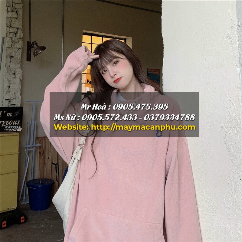 Kiểu áo hoodie không có túi