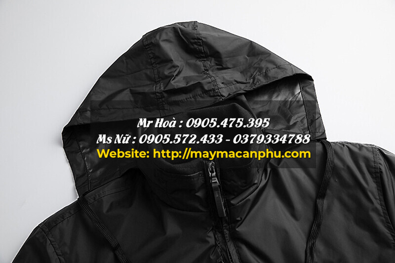 Kiểu áo khoác nam vải dù 1 lớp