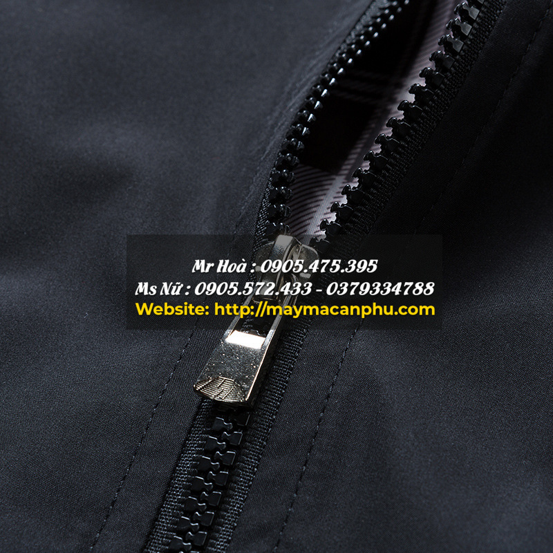 Kiểu áo khoác nam vải dù 1 lớp