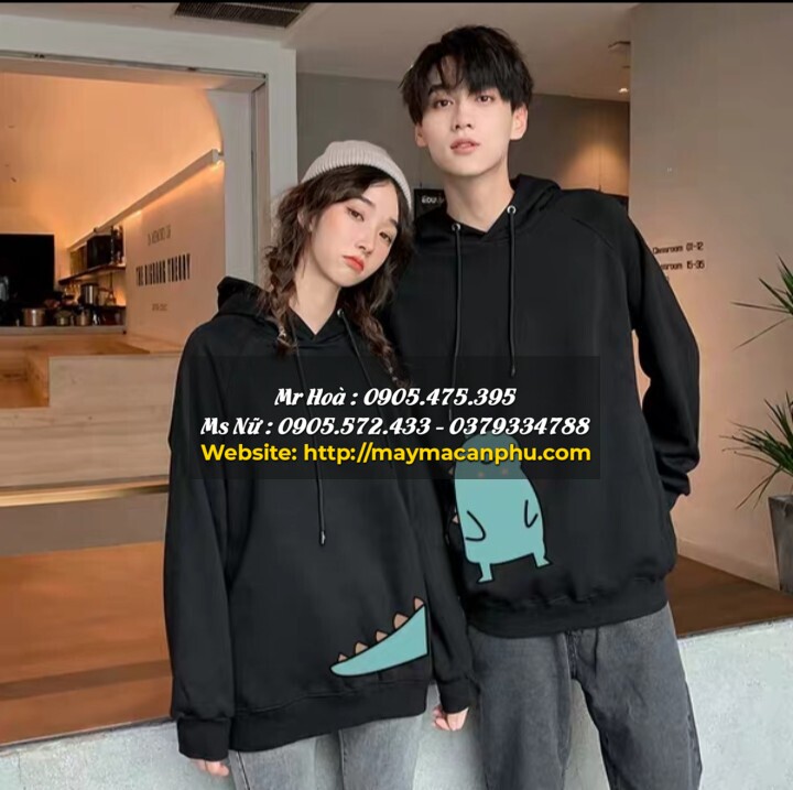 Mẫu áo hoodie dành cho các cặp đôi