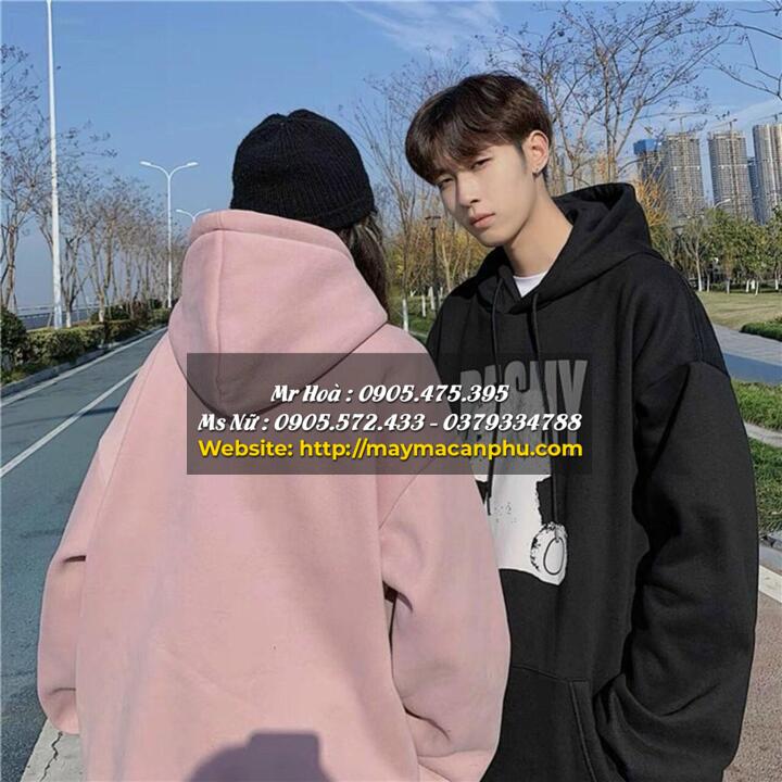 Mẫu áo hoodie dành cho các cặp đôi