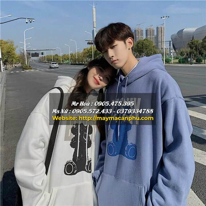 Mẫu áo hoodie dành cho các cặp đôi