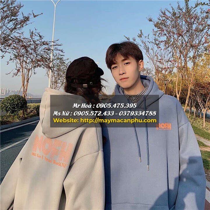 Mẫu áo hoodie dành cho các cặp đôi