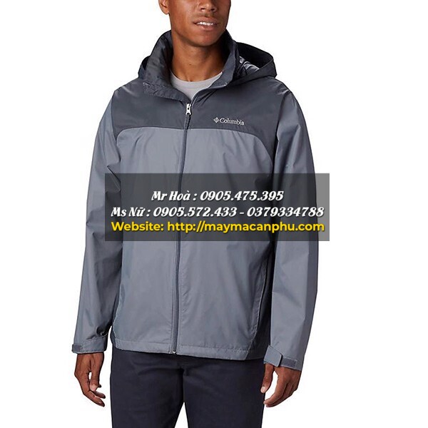 Thiết kế áo khoác gió 1 lớp cho nam