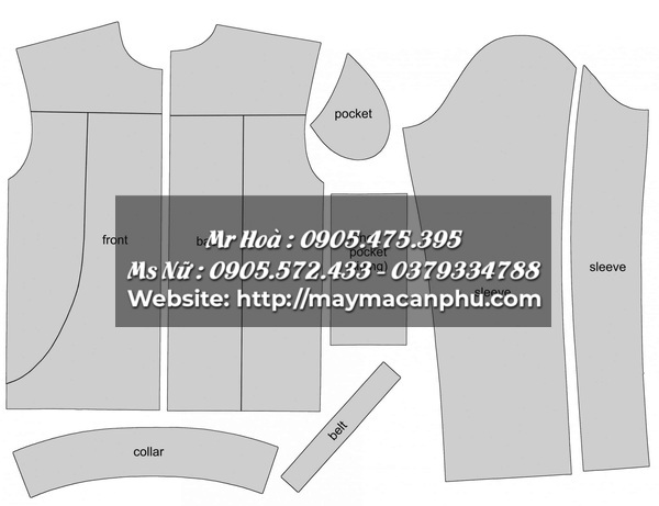 May áo khoác cần bao nhiêu mét vải