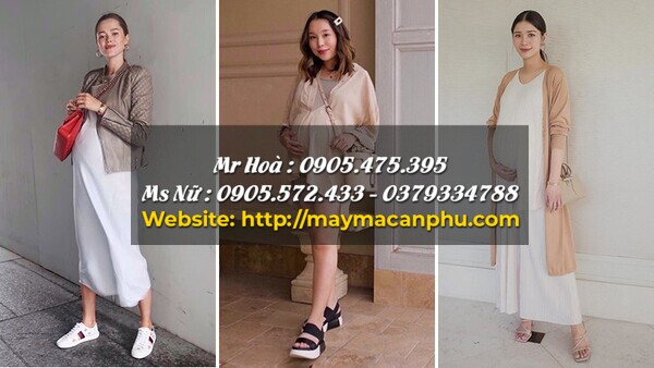 Áo khoác bà bầu đẹp