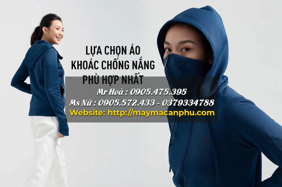 Áo khoác chống nắng nên chọn màu gì